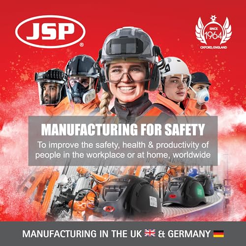 JSP Spartan Einzel-Rückhalte-Set mit Falldämpfer – Absturzsicherung – EN-Zertifiziert – (Modell: FAR1102)