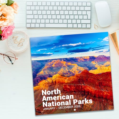 2026 calendar - 2026 wall calendar - national parks wall calendar 2026 jan - dec 2026 1234 x 2434 open hanging hook blocks and holidays - beautiful national parks