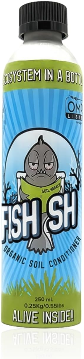 - Fish Head Farms Organic Soil Conditioner for Yield and Flavor Enhancement. Improves Fertilizer Efficiency. Useful in Both Garden Soil and Hydroponics Applications. 250 mililiters