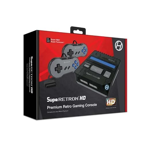 Hyperkin Suparetron HD Gaming Console for Super NES/Super Famicom (Space Black) - Super NES
