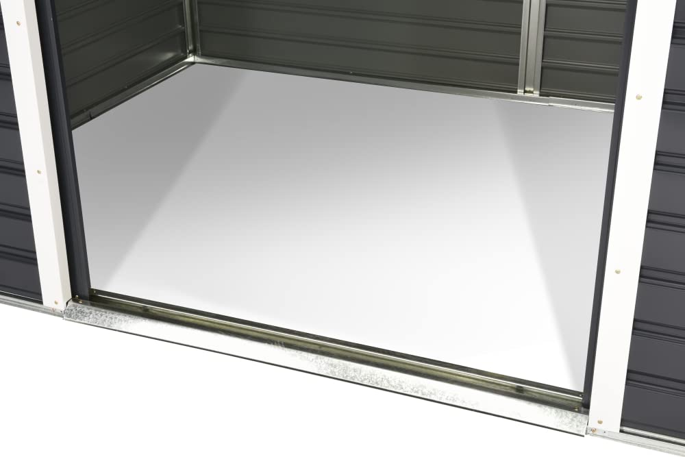 Casa de herramientas de metal Malmo 2,1 x 1,3 m Store Boss antracita