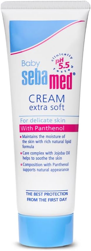 Sebamed Baby Cream Extra Soft|pH 5.5|Ideal for Dry Skin|50 ml