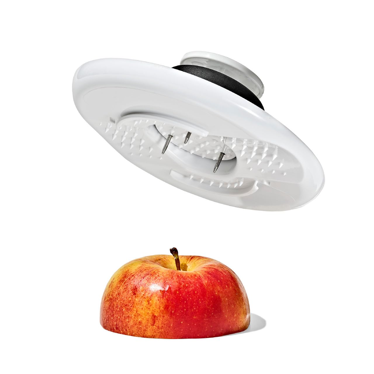 Mandolina OXO Good Grips portatile con lama regolabile 5 posizioni per affettare e julienne, impugnatura antiscivolo, lavabile in lavastoviglie, facile da riporre