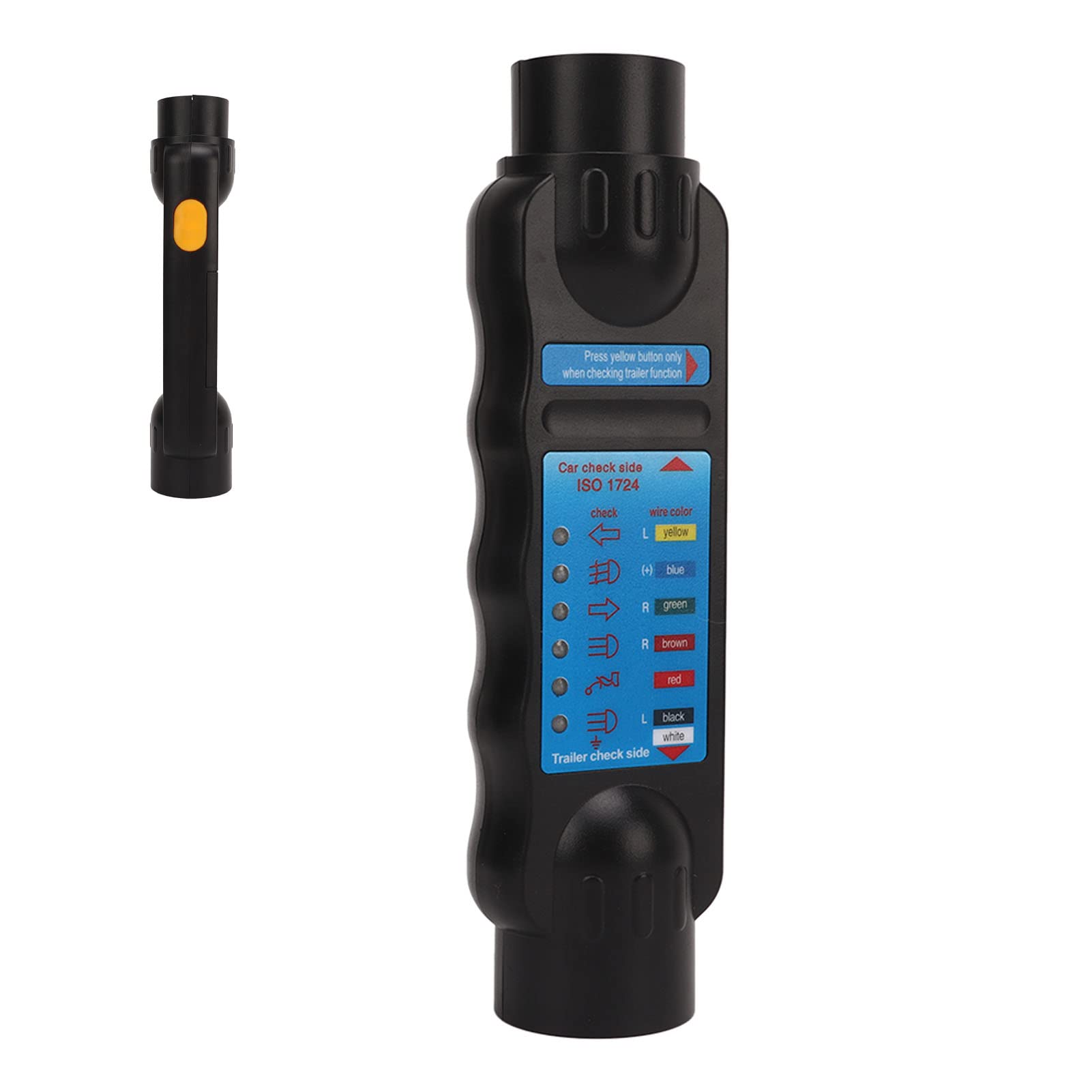 12V 7pin światła holownicze przyczepy okablowanie Tester obwodów gniazdo wtykowe narzędzie diagnostyczne do przyczep kempingowych przyczepy kempingowe przewoźnicy