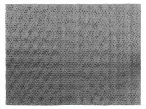 Tapis au mètre robuste AZTEC gris clair l'élégance de passage durable - 6