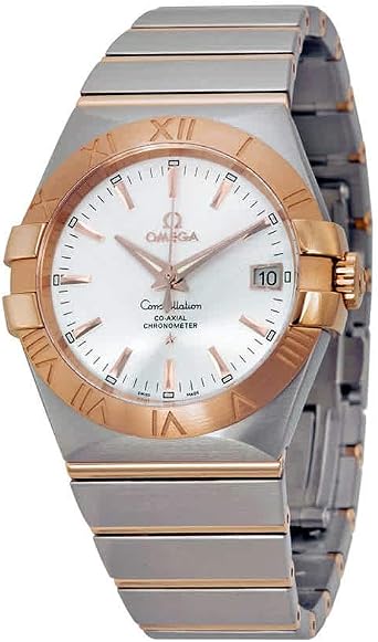 Omega Constellation Automatic Chronometer Silver Dial Mens Watch 123.20.35.20.02.001