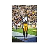 fuyaozhishang Rugby Star Antonio Brown Poster 20x30inch(50x75cm) Unframe-style