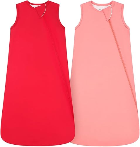 HAPIU Saco de dormir unisex de bambú TOG 1.0, cremallera de 2 vías YKK, manta portátil para bebé