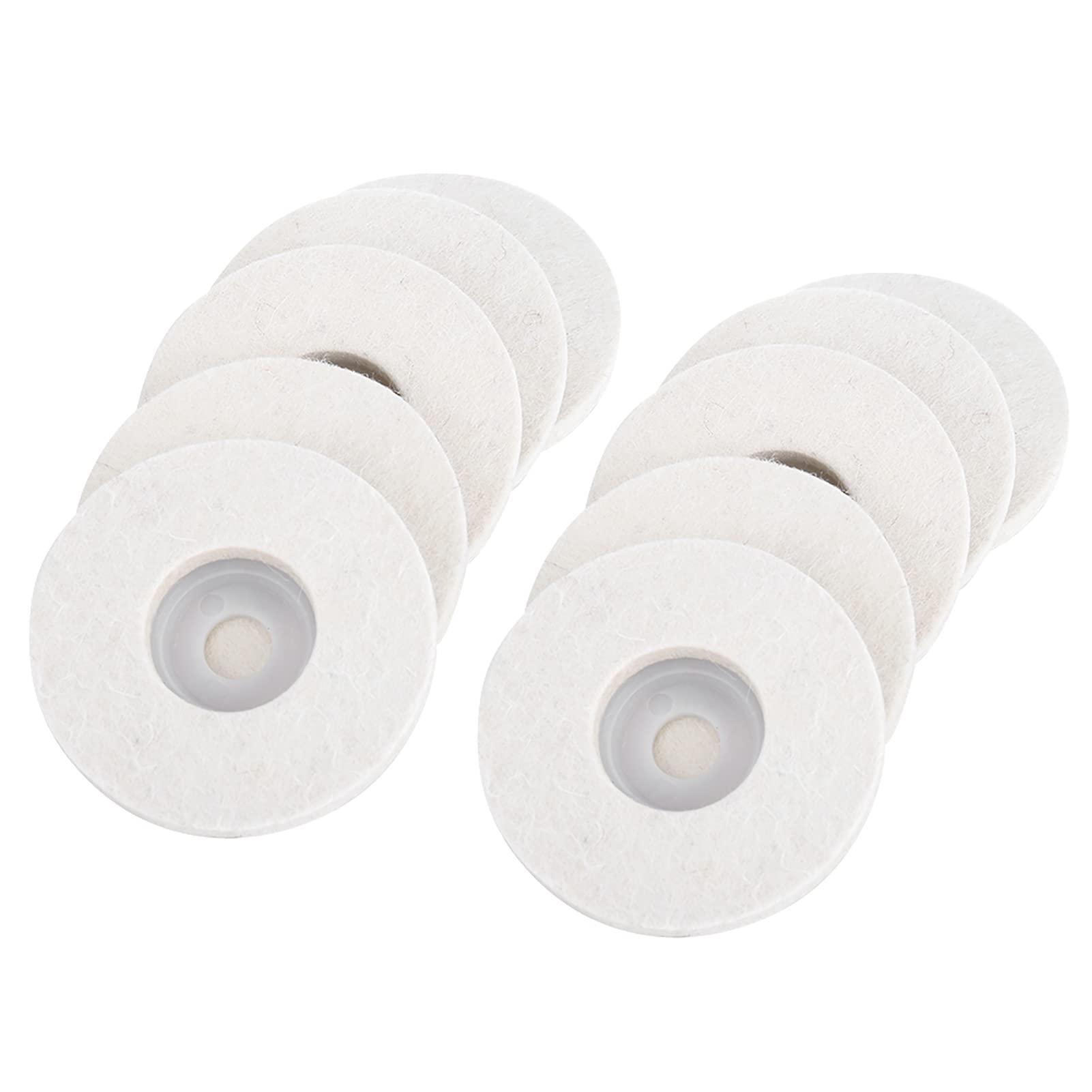 10 sztuk Wool Felt polerskie tarcze polerskie, szlifierki kątowe, tarcze polerskie, tarcze polerskie do wełny, zestaw do polerowania, do biżuterii metalowej, młynka cylindrycznego (cienka wełna)