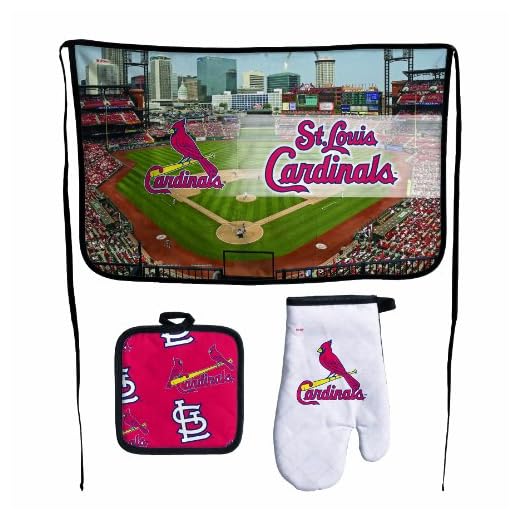 MLB St. Louis Cardinals Premium Barbeque Tailgate Set