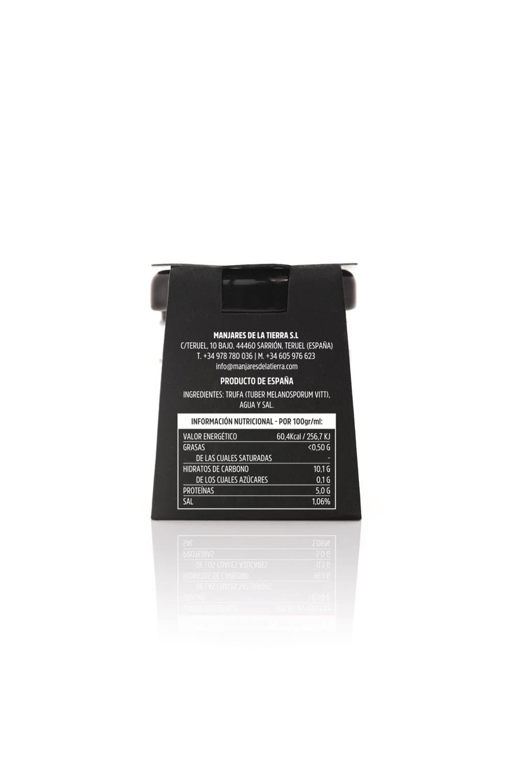 Trufa Negra Natural en su Jugo Tuber Melanosporum para Cocina Gourmet - 15 gr Trufa Española de Sarrión, Teruel.