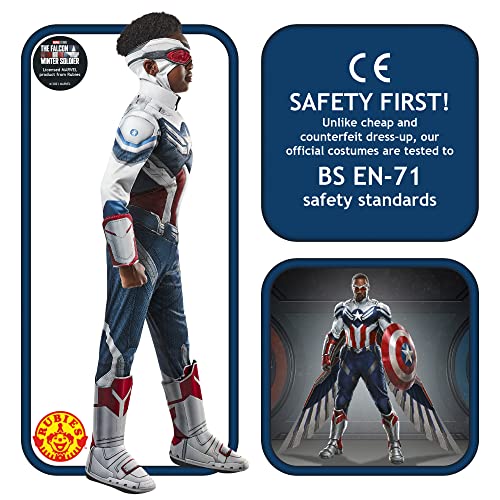 Disfraz deluxe Captain America para niño Marvel miniatura 3