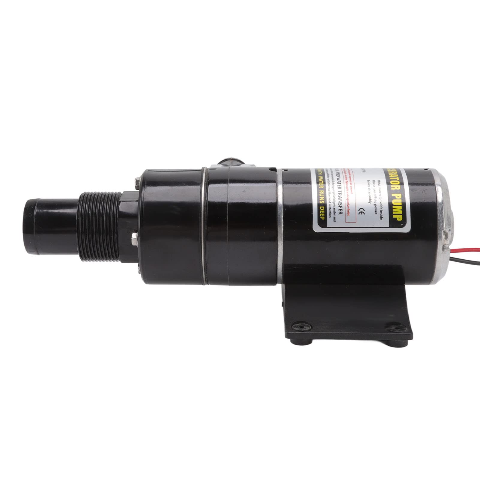Bomba Trituradora Multieficiente para Inodoro, RV, Yate, Cocina, Protección de 12 V, Bomba Trituradora Efectiva, de Residuos, de Residuos Portátil, de, de RV, Inodoro (12V)