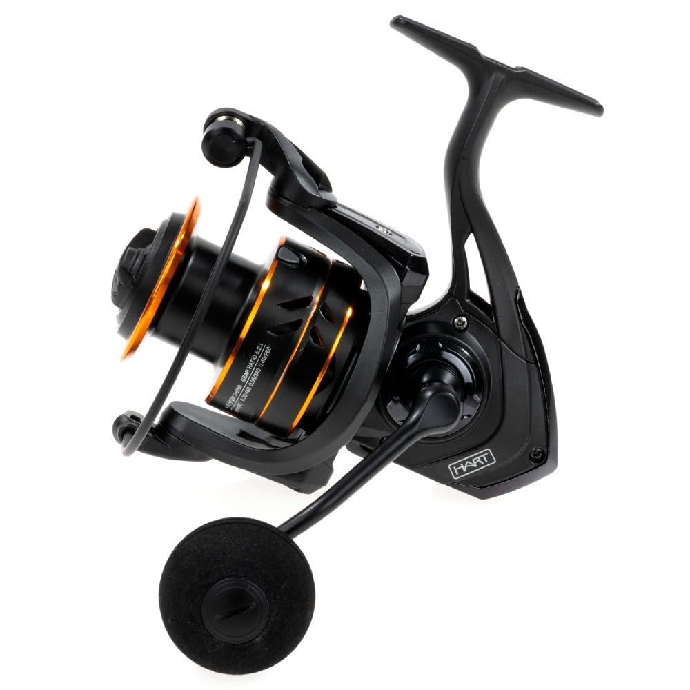 Carrete Hart E-System 3-6000-3+1bb-5 para Pesca Deportiva para Mejorar el Rendimiento en Cada Uso con Detalle técnico 3-6000-3+1bb-5 2