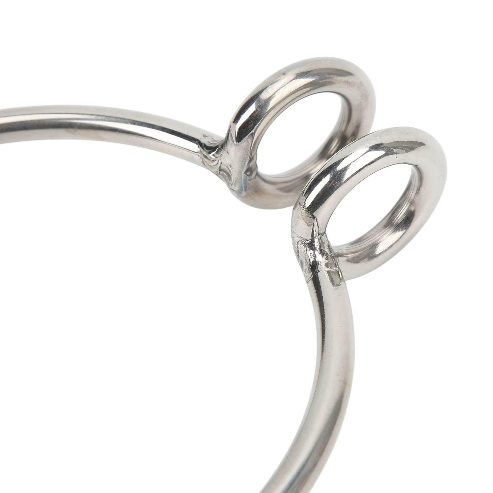 Anillo de recuperación de ancla, Anillo de Recuperación de Ancla Marina de 8mm, Anillo de recuperación de bola de ancla soldada pulido de acero inoxidable para pesca en yate
