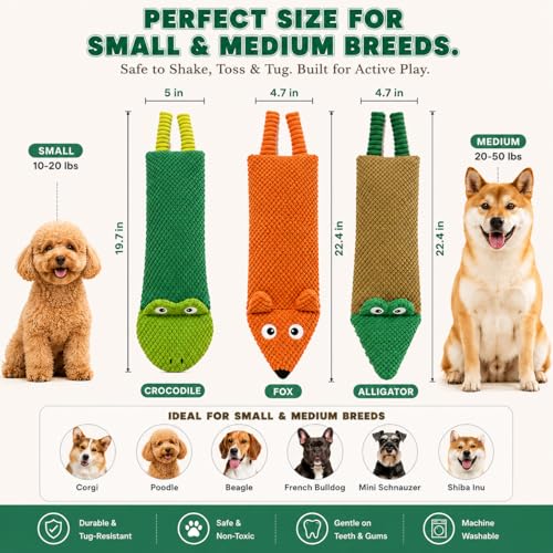3-Pack de Juguetes Sonoros para Perros Pequeños y Medianos miniatura 5