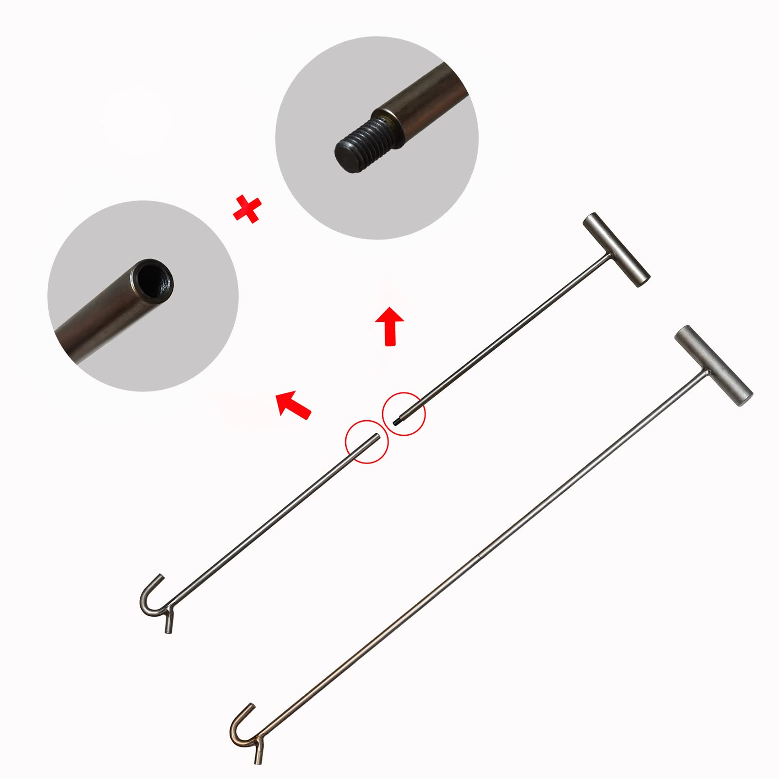 WOWLIKE Heavy Duty 5th Wheel Pin Puller