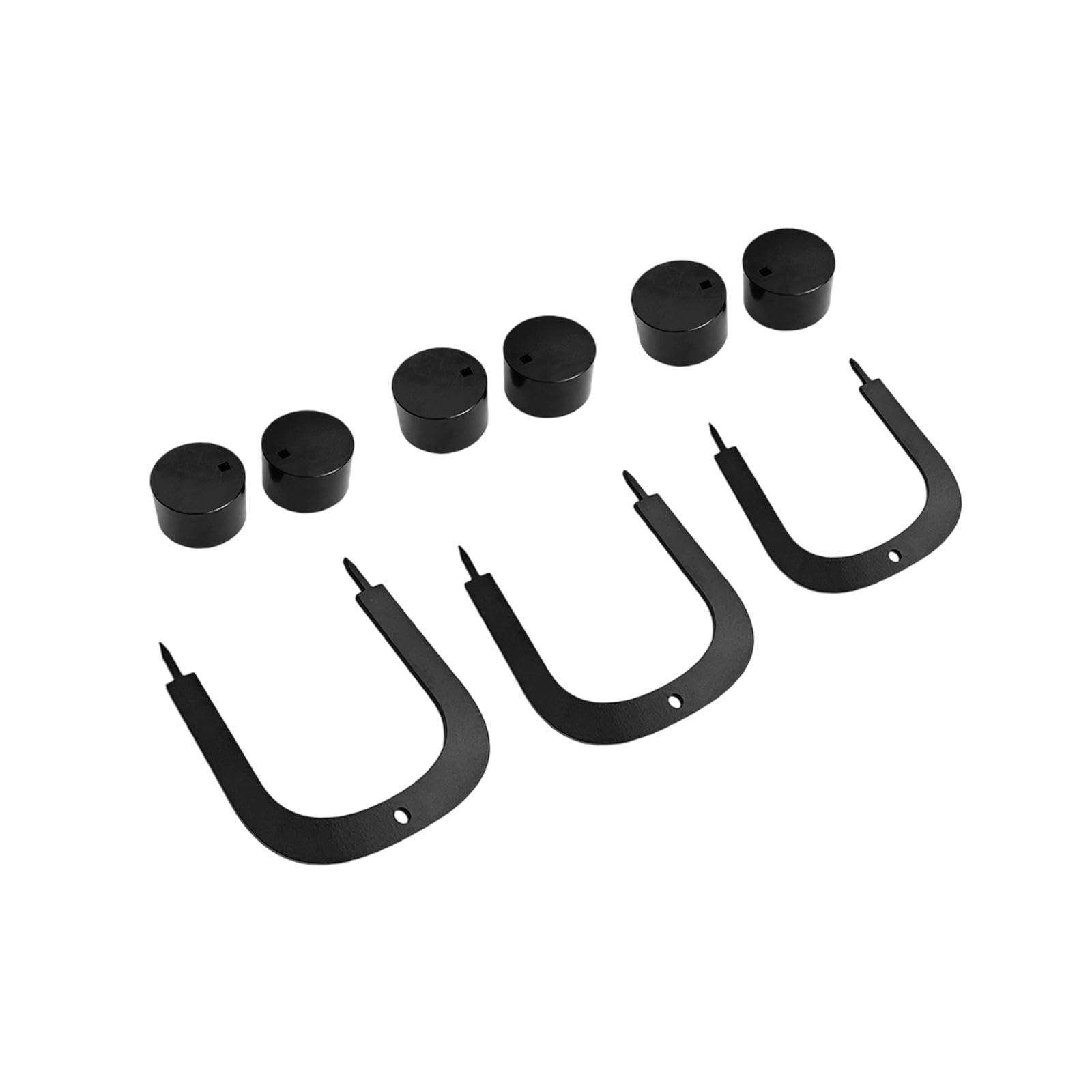 RNXRZANK Set of 3 Golf Putting Gates for Training and Practice at Home Or Office, 3 Set Base