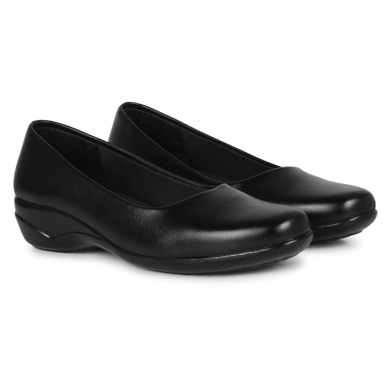 Women's Formal Shoes | Soft Cushion Wedge Bellies for Ladies | Comfort Ballet Flats for Office Wear & Casual Walking | Lightweight Anti-Slip Pump Shoes-image-18