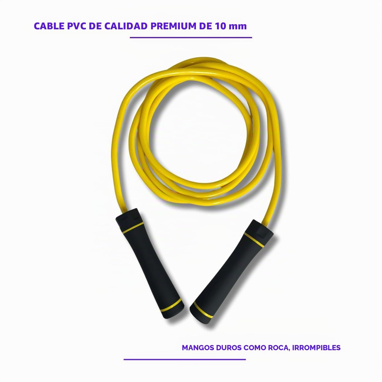 Elevate Rope Comba Lastrada 10mm 0,5kg - Cuerda de Saltar Fuerza Crossfit