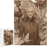 Puzzle 5000 Teile Erwachsene Blume Hund, Impossible Klassische Jigsaw Puzzles 156x105cm, Geschicklichkeitsspiel für die ganze Familie, Farbenfrohes Legespiel Home Dekor Geschenk PjY4778 F-8