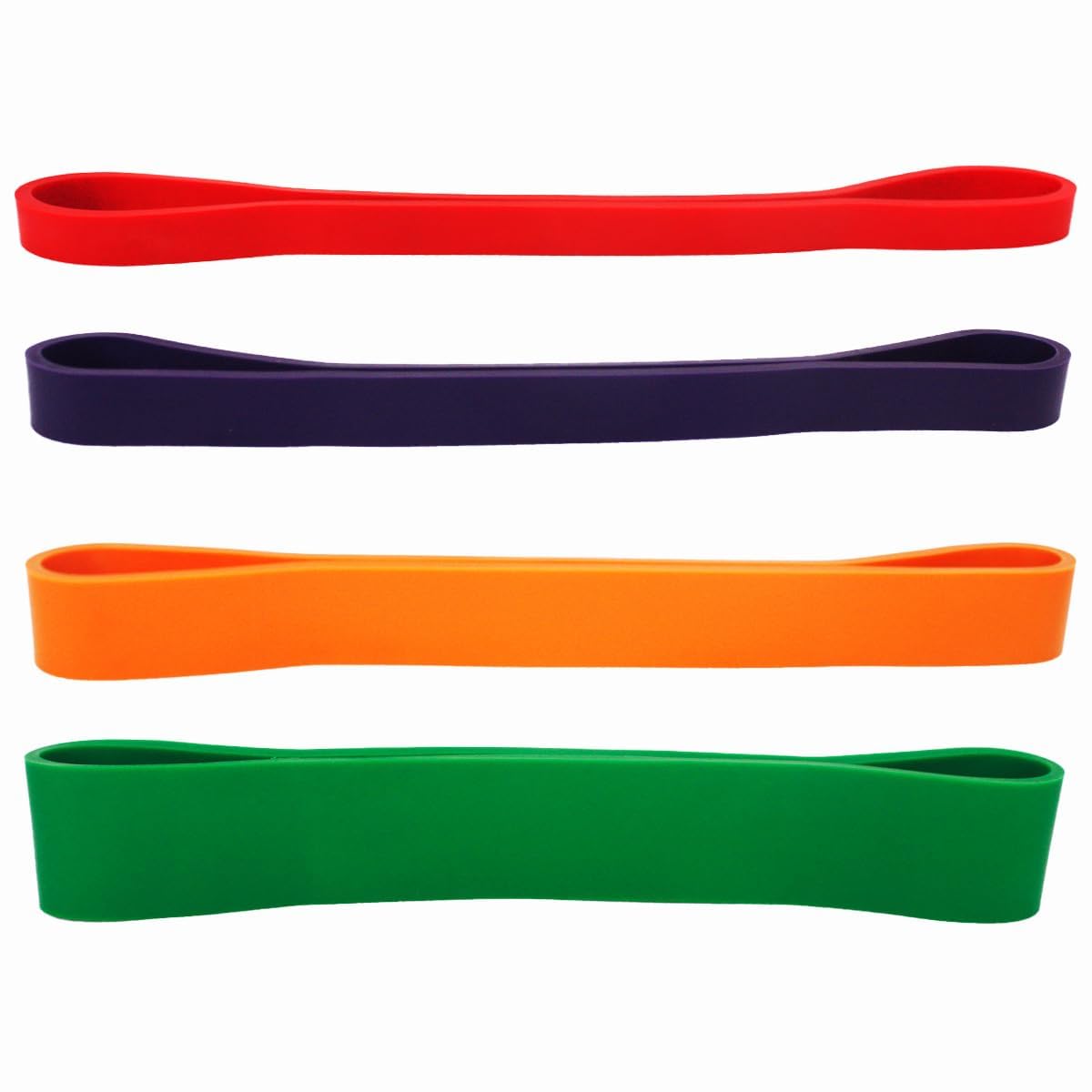 Kit Mini Super Band 4 Intensidade Extensor Elástico Circular