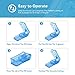 Pill Cutter Splitter for Small and Large Pills in Half or Quarter, Easily Cleanly Tablet Cutter with Sturdy Blade for Vitamins, Pills, Medicines(2 Pack, Blue)