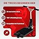 TAILWHIP Finger Scooter aus Metall, Mini Roller Spielzeug für Tricks, Fördert die Handmotorik, Kompatibel mit Finger Tech Deck Skateboard, Skatepark, Finger Bike BMX, Black