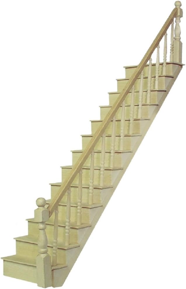 Dollhouse Miniature 1/24 Scale Staircase Kit by Houseworks