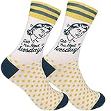 FUNATIC See You Next Tuesday Funny Adult Socks For Women Men | Novelty Gift Apparel with Sarcastic Saying | Best Comedy Lover and Hilarious Party Day Sarcasm Message Present | One Size Fit Most Attire
