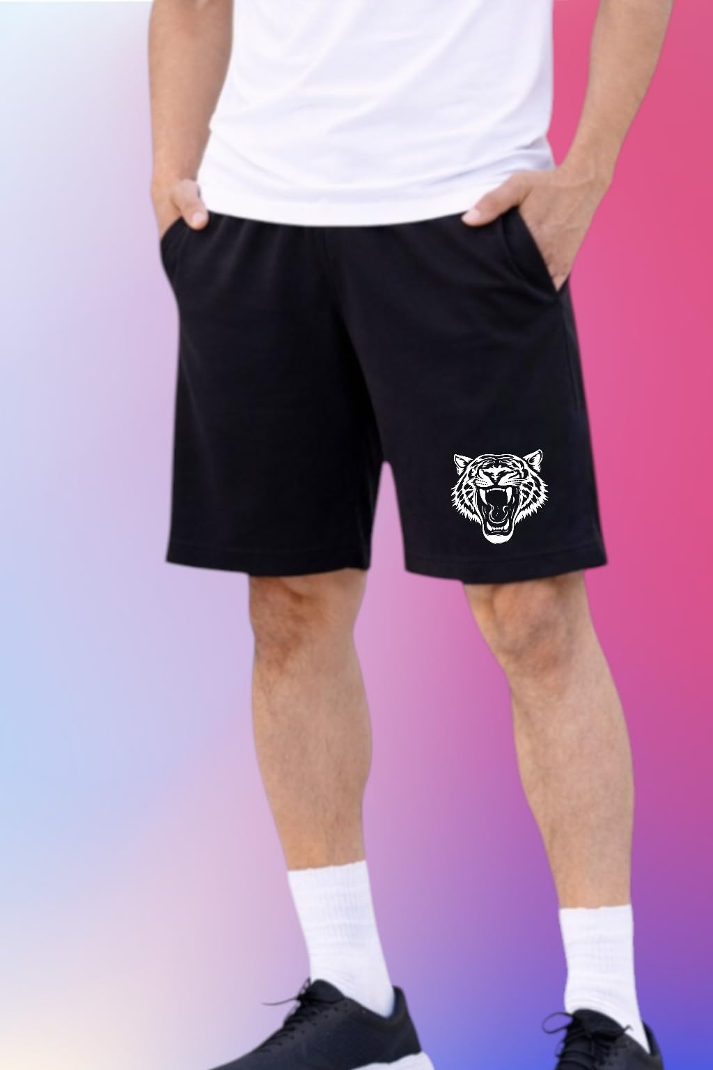 Beaubay Clothing Men's Shorts Black 119-picture-56
