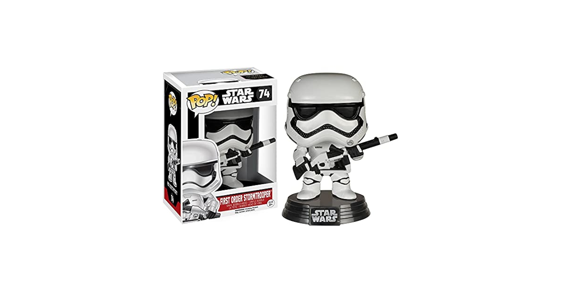 特撮 Funko Star Wars Riot Gear First Order Stormtrooper Pop vinyl Figure Exclusive Funko POP! Star Wars First Order Stormtrooper Vinyl Bobble