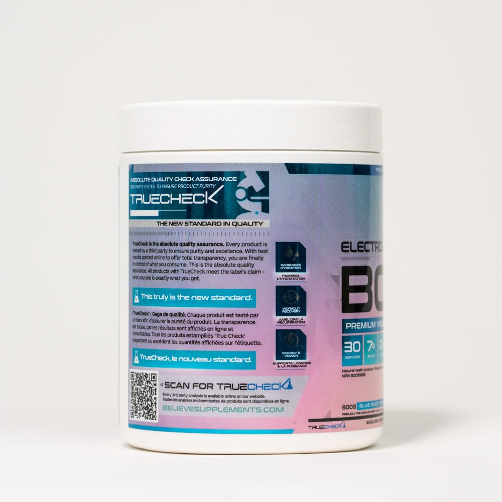believe supplements bcaa l carnitine Believe Supplements Electrolytes+BCAA: Optimize Hydration and Muscle  Recovery with Branched-Chain Amino Acids and Essential Electrolytes
