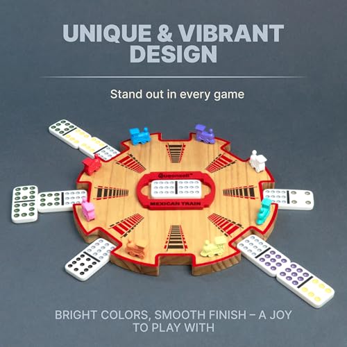 Dominoes Double 12 con soportes y accesorios miniatura 3