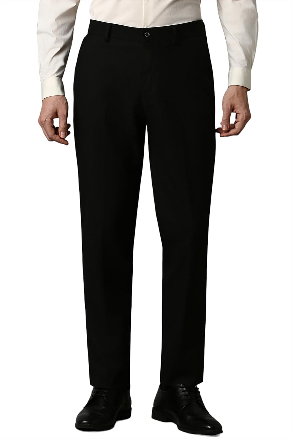 louis philippe Men's Slim Fit Textured All Day Comfort Stretchable Fabric and Enhanced Comfort Formal Trouser-picture-40