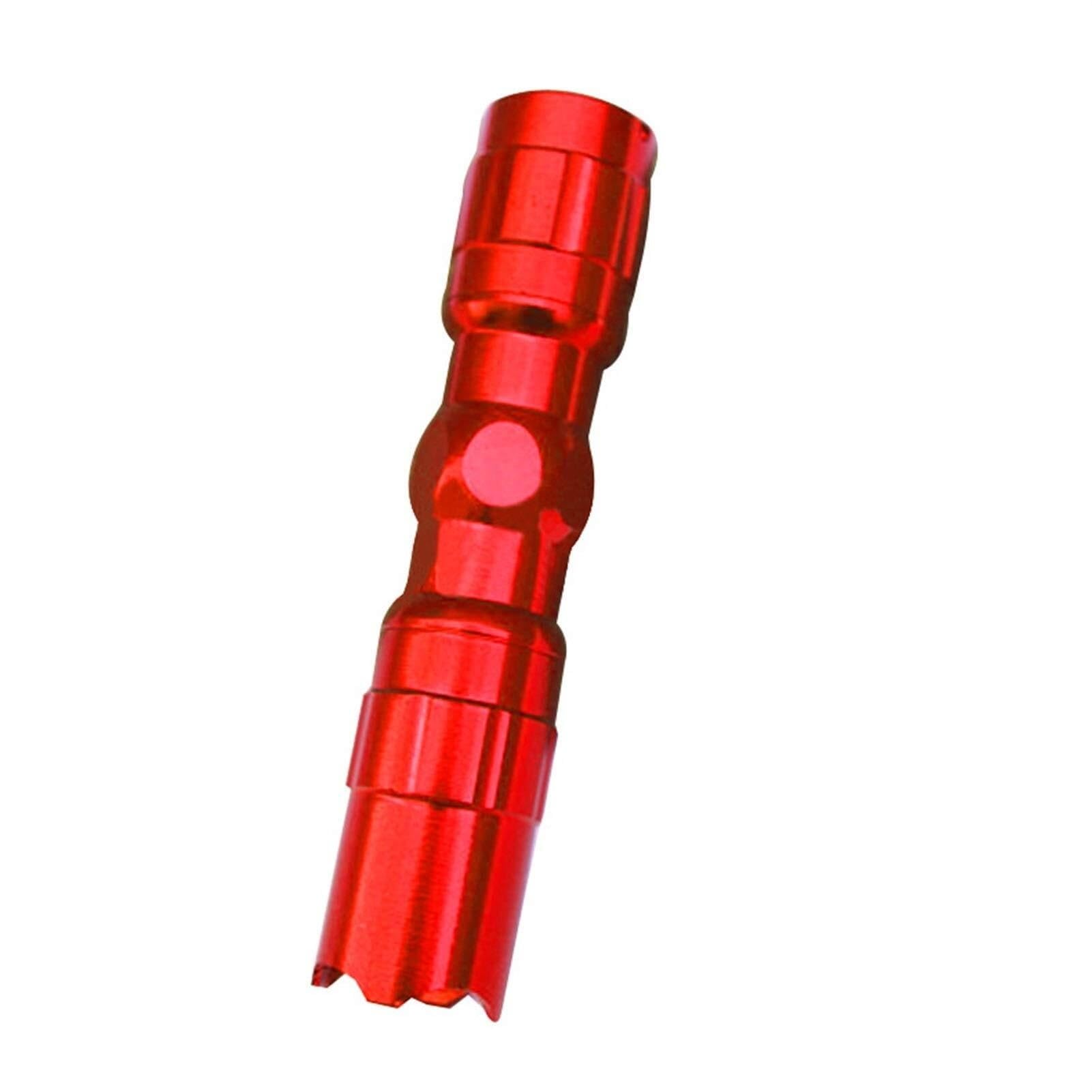 QFGVMXBWKZH Standby Electric Torch Mini Handy LED Waterproof Torch Flashlight Light Lamp for Outdoor Emergency B99 as a Power Bank and Camping Accessories(Red)
