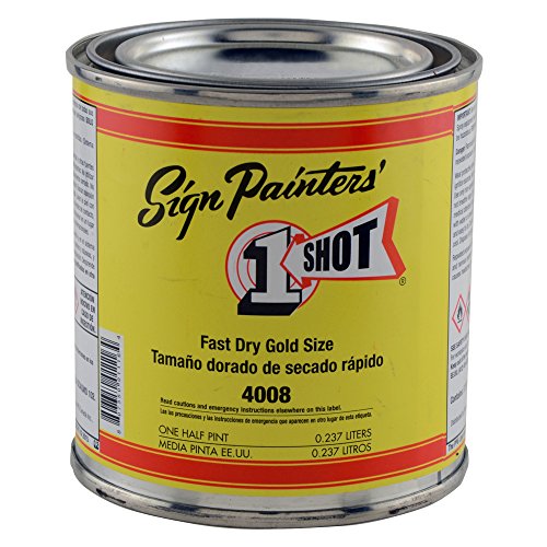 1 Shot 4008 secado rápido oro tamaño 22