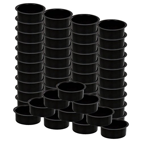 Portacandela nero 41 mm - Profondità beccuccio