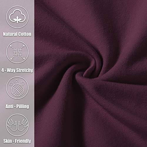 Image of Pudolla Men's Cotton Yoga Sweatpants Athletic Lounge Pants Open Bottom Casual Jersey Pants for Men with Pockets