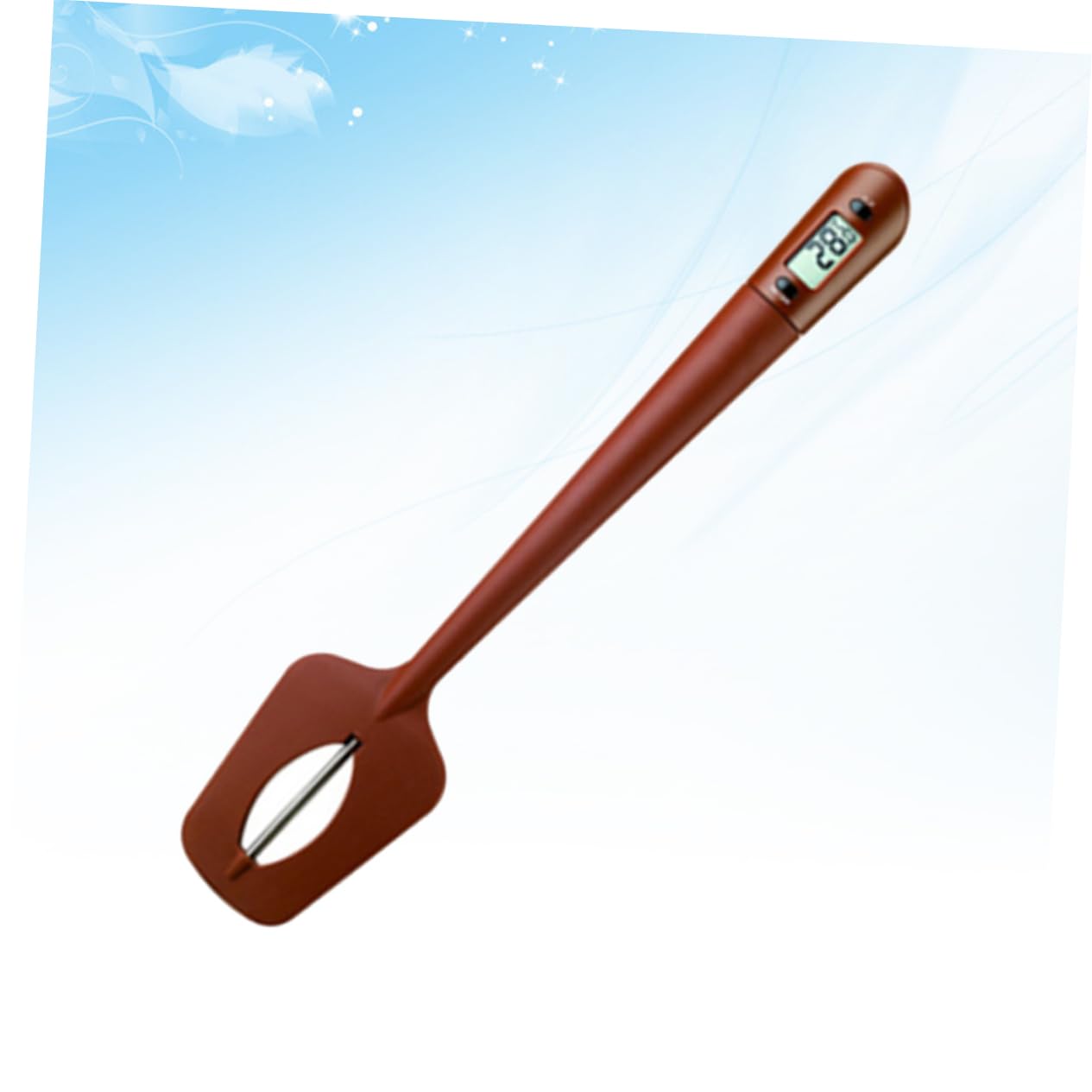 Cabilock Digital Baking Thermometer with Spatula Design Kitchen Cooking Temperature Reader for Candy and Cake Baking Precision Cooking Thermometer for Home Chefs