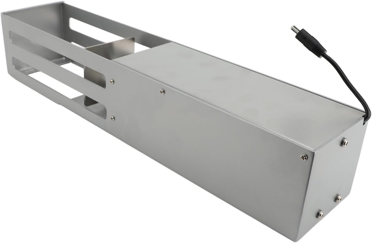 Can Crushers Oxidation Automatic Can Crusher Labor Saving and Convenient Can Smasher Button Controls Design Can Crusher for Seltzer Soda Electric Can Crusher Metal Shell