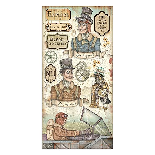 Stamperia - Collectables - Sir Vagabond - Aviator, White, OSFA - Image 4