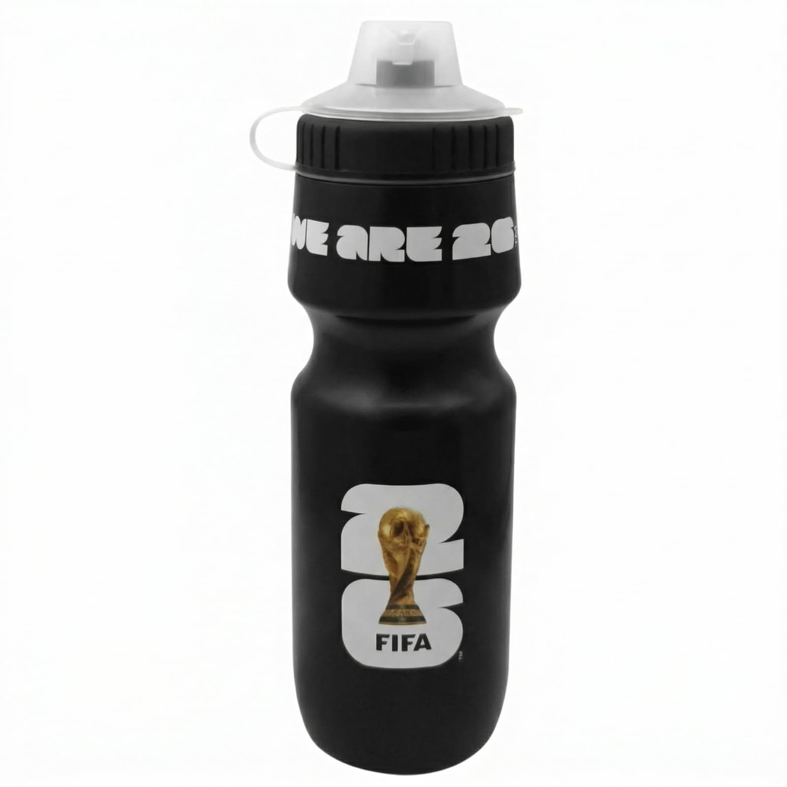 FIFA World Cup 2026 Official Gift, Gourde Officielle FIFA Coupe du Monde 2026 – 700 ml – Bouchon à Poussoir – Sans BPA, Réutilisable, Lave-Vaisselle – Sport, Vélo, École, Travail
