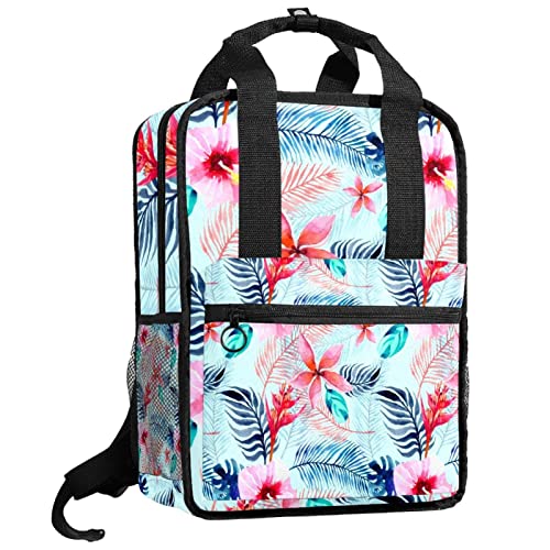 Sac à dos pour garçons taille unique grand confort sac enfants filles à motif corail coloré