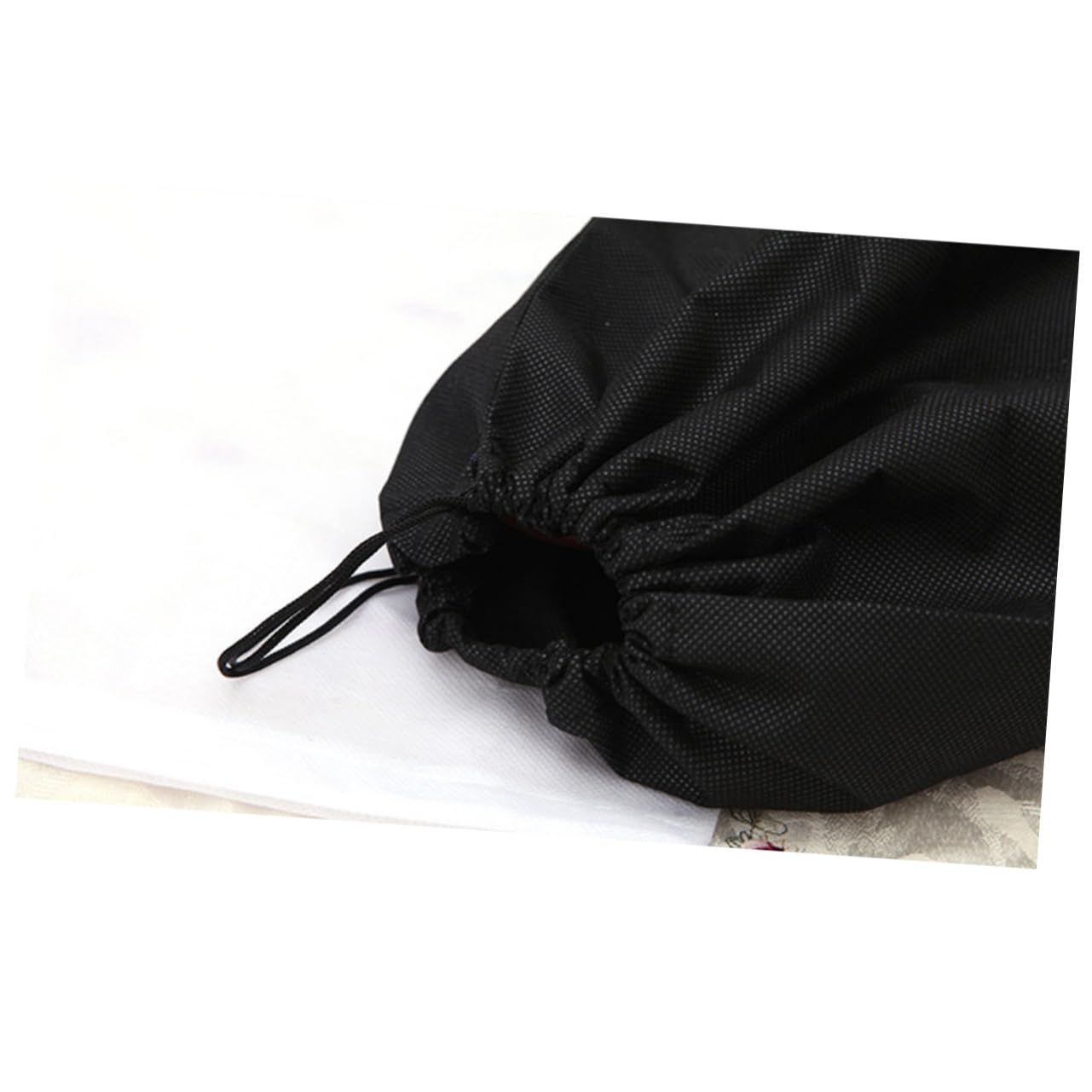 24piezas Bolsa De Zapatos Portátil Organizador De Calzado No y Transpirable para y Almacenamiento De Zapatos Negro