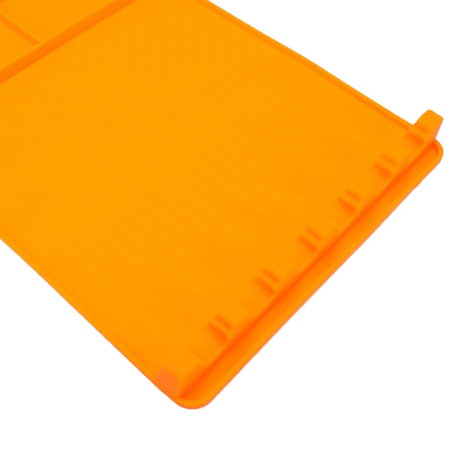 Fdit Porta Spatola in Silicone per Piano Cottura, Mensola Laterale Termoresistente per Barbecue, Organizer da per Griglia Flat Top, Ripiano per Utensili da Forno