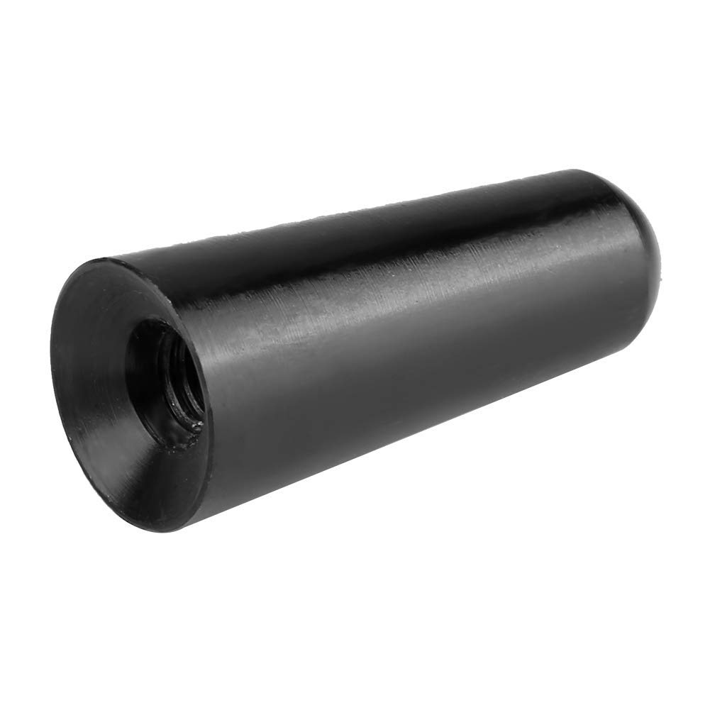 Antena samochodowa, 1,2 cala, 3 cm, dach samochodowy ze stopu aluminium, krótki adapter anteny prętowej S, czarny