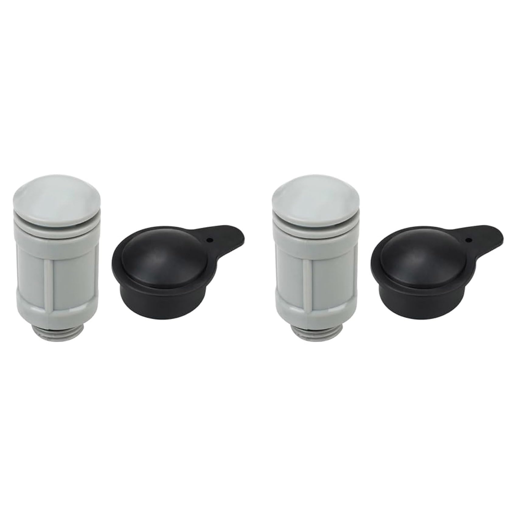 Jnchdghwa As Shown 2X 12363 12373 Air Jet Valve & Air Jet Valve Cap Replacement For Above Ground Swimming Pool