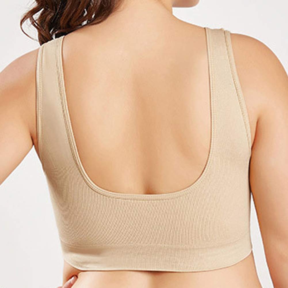 1/2/3 biustonosze sportowe bez fiszbin bawełna Push Up bezszwowy biustonosz bardzo duży rozmiar 3XL 4XL 5XL 6XL