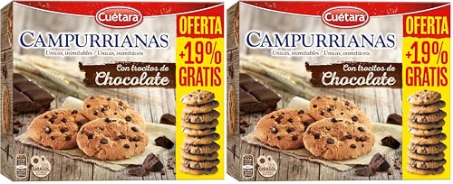 Campurrianas con Pepitas Chocolate 350g + 19% GRATIS (Paquete de 2)